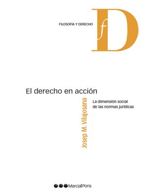 cover image of El Derecho en acción